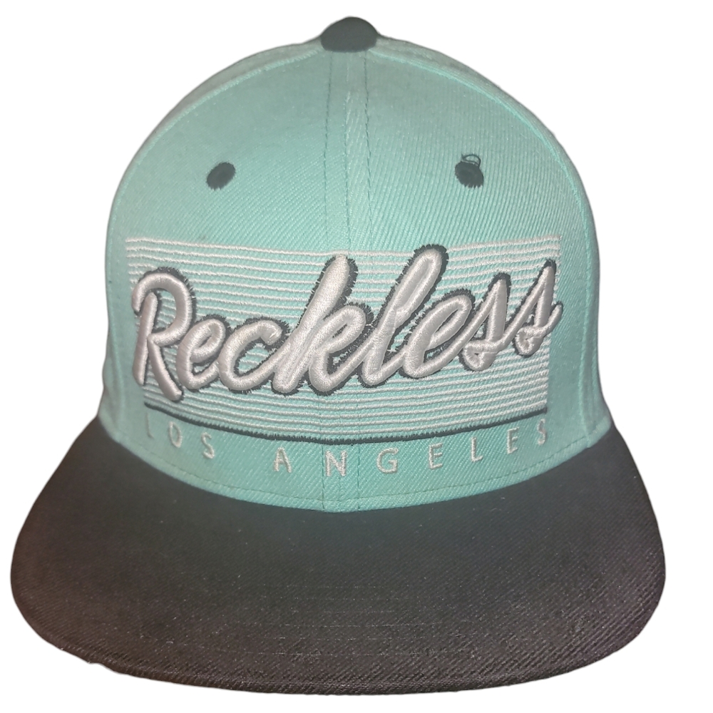 Vintage YOUNG & RECKLESS LOS ANGELES Snapback Hat Adjustable Cap One Size